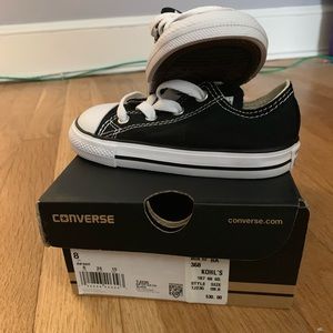 Toddler converse shoes new with box